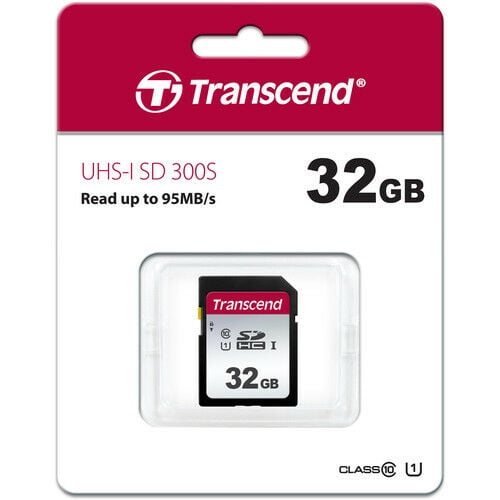Transcend 32GB Secure Digital (SDHC) Flash Memory Card For Canon