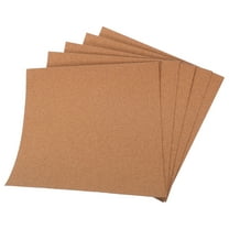 GOOHOCHY  5 PCS Cork Boards for Walls Cute Bulletin Tiles Office Brown