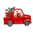 thumbnail image 3 of Kurt Adler 9.5-Inch Battery Operated USB LED Lighted Santa and Christmas Tree in Truck Water Globe, 3 of 6
