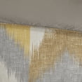thumbnail image 4 of INK+IVY Alpine Geometric 3-Piece Full/Queen Reversible Cotton Ikat Print Comforter Set, Yellow, 4 of 8