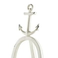 thumbnail image 5 of DecMode 17" x 65" White Metal Adjustable 3 Tier Anchor Easel with Foldable Stand and Chain Support, 1-Piece, 5 of 11