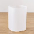 thumbnail image 3 of Pen Holder Plastic Simple Translucent Makeup Brush Holder Desktop Pencil Cup, 3 of 9