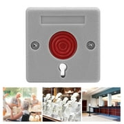 ESTINK Button Alarm,Panic Button Durable ABS Anti Theft Safe Emergency Equipment For Nursing Homes Banks,Outdoor Alarm