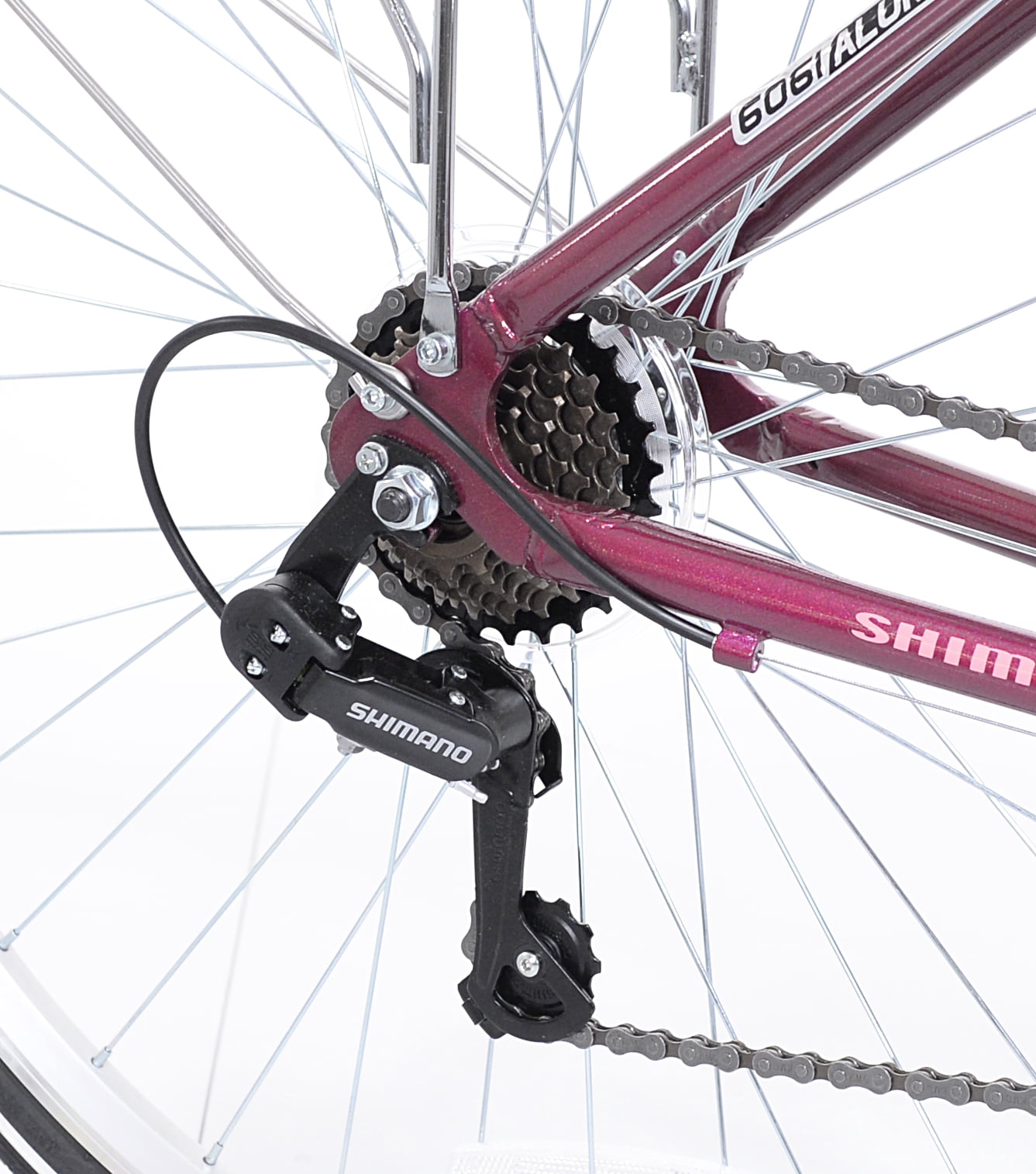 700C Kent Ridgeway Adult Bicycle, Burgundy
