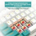 thumbnail image 1 of VONKY Wired Mechanical Keyboard 100 Keys Backlight Office Business Work Laptop Key Board Replacement Upgrade Maintenance Blue Switch, 1 of 5