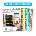 thumbnail image 1 of Etiquetas Inteligentes Paquete De Pegatinas Con Código Qr De 48 (Originales) Fabricadas En Ee. Uu. - Etiquetas Con Código Qr Para Almacenamiento Y Seguimiento De Inventario Etiquetas Adhesivas Para Ap, 1 of 9