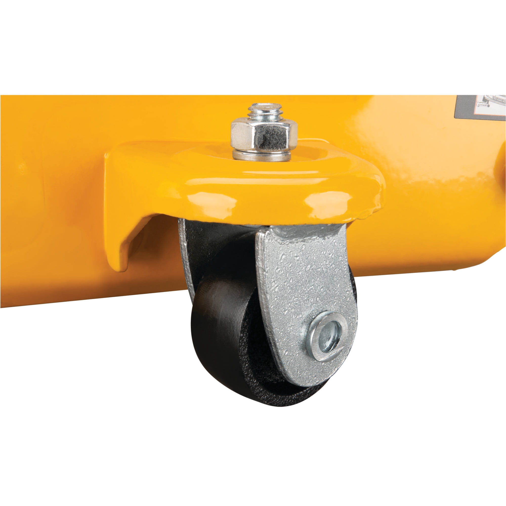 Performance Tool W1614 2 Ton Capacity Steel Floor Jack, Yellow