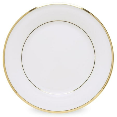 - Lenox Eternal White Gold Banded Bone China Butter Plate
