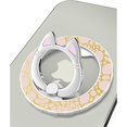 thumbnail image 1 of wonima11 Magnetic Phone Ring Holder for magsafe, Cartoon Cat Snap, Glitter Magnetic Grip Compatible with iPhone 16 15 14 13 12 Pro max,Pro,Plus,Mini, Adjustable Kickstand, Colorful Pink, 1 of 1
