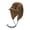brown, variant on Unisex Quick Dry Baseball Cap with Detachable Neck Flap for Outdoor Activities