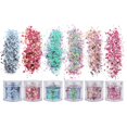 thumbnail image 2 of 18 Boxes Body Glitter,chunky Glitters Sequins,nail Iridescent Flakes, 2 of 5
