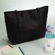 thumbnail image 5 of Bolsa de mano de gran capacidad elegante de color puro simple Black92073.01 Ehuebsd Para Estrenar, 5 of 9