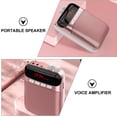 thumbnail image 2 of Voice Amplifier for Teachers Rose Gold Abs Plastic 1Set, 2 of 7