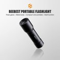 thumbnail image 2 of Portable Flashlight Lightweight AAA Batteries Flashlight SOS Portable Mini Rechargable 3 Mode Waterproof Flashlight Mini LED Flashlight For Camping Night, 2 of 7