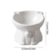thumbnail image 3 of Elevated Cat Food and Water Bowl, Ceramic Raised Feeder Dish for Neck Health, Whisker Relief, Anti Vomiting, Slow Eating, Pet Dining Bowls for Cats and Small Dogs, Non-Slip Wide Shallow Design, 3 of 6