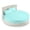 Aqua-Blue, variant on 800 Thread Count Egyptian Cotton Round Bed Sheet Set - 80" diameter diameter with 15" Deep Pocket - Aqua Blue Stripe - Luxury Softness & Durability