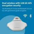 thumbnail image 4 of Kensington Orbit Wireless Trackball with Scroll Ring - White (K70991WW), 4 of 15