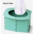 thumbnail image 5 of Portable Toilet for Kids, Reusable Foldable Toilet for Toddler, Portable Potty for Car Travel Outdoor Camping With, 5 of 8