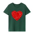 thumbnail image 1 of Camiseta para mujer con cuello redondo, camiseta básica para desplazamientos, trabajo, uso diario, vacaciones S, 1 of 8