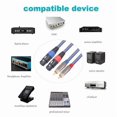 thumbnail image 3 of Dual XLR to RCA Cable, Dual XLR Female to Dual RCA Male Cable, 2 XLR Female to 2 RCA Male HiFi Audio, 3 of 5