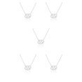 thumbnail image 3 of Guardurnaity Ins doce signos del zodiaco constelaciones tema amistad collar Ins personalidad colgante accesorio de moda cáncer plata Type2 NO2 Guardurnaity CBP216064, 3 of 5