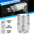 thumbnail image 1 of ALLTIMES Transmission Shifter Button Knob for Hummer H2/H2 SUT 2003-2007, Silver Billet Aluminum Alloy Rustproof, 1 of 10