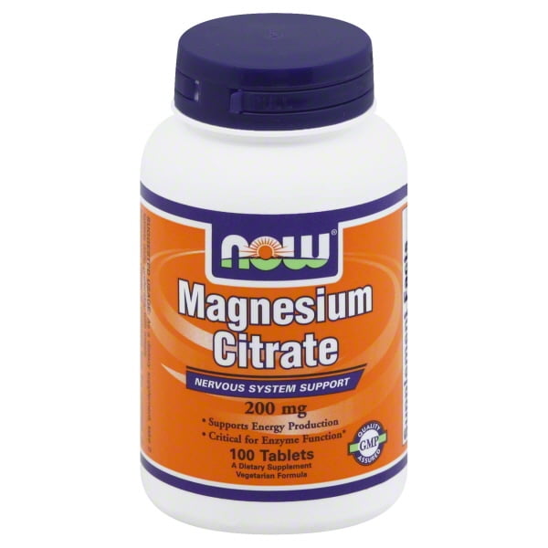 Now Foods Now Magnesium Citrate, 100 ea