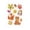A, variant on Fall Window Clings, Thanksgiving Animal Maple Leaf Static Glass Stickers, Reusable Double Sided Pvc Decals for Glass Door Home Decor B