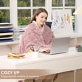thumbnail image 6 of EastVita Electric Blanket 60-100 inches Dual Control Thick Tufted Heated Blanket with 10 Heat Levels and 10 Time Settings, Fast Heating Blanket, 6 of 9