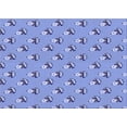 thumbnail image 1 of Ahgly Company Machine Washable Indoor Rectangle Transitional Day Sky Blue Area Rugs, 2' x 5', 1 of 7