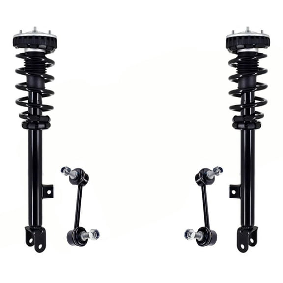 Front Complete Struts W/ Coil Springs & Links For Hyundai Genesis 2009-2014