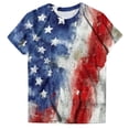 thumbnail image 6 of Leey-World 4th Of July Shirt Plus Size 250 Years America Anniversary 250th Independence Day Freedom T-Shirt(Blue,M), 6 of 7