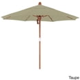 thumbnail image 4 of California Umbrella  7.5' Rd. Marenti Wood Frame, Fiberglass Rib Market Umbrella, Double Wind Vent, Pacifica Fabric, 4 of 5