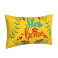 thumbnail image 2 of Bingfone Bless This Home Standard Size Pillowcase, Long Staple Pure Cotton Envelope Closure Pillow Cover,16"X24", 2 of 9