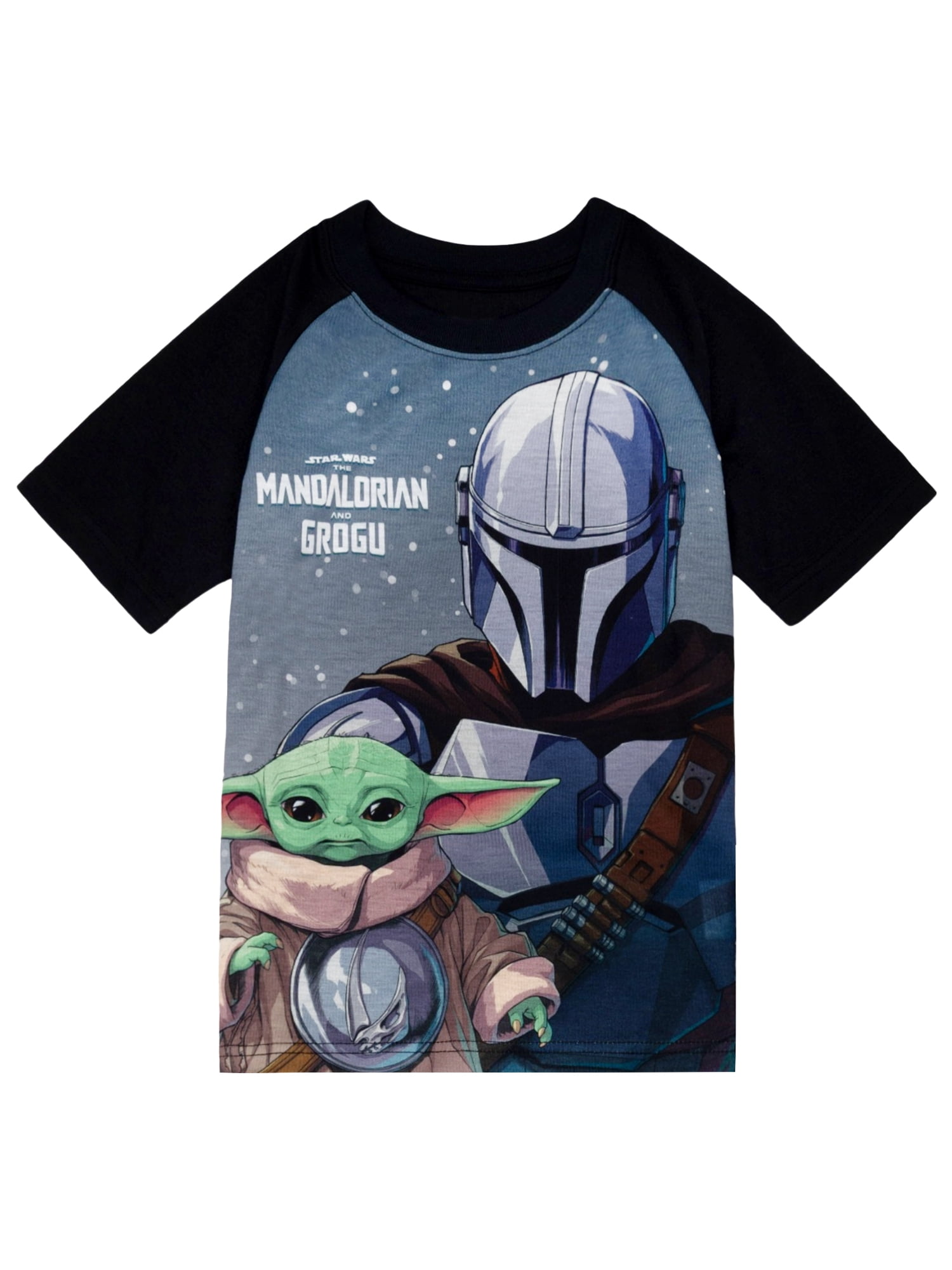 Star Wars Boys Short Sleeve Top and Pant Pajama Set, 2-Piece, Sizes 4-12