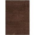 thumbnail image 6 of SAFAVIEH Laguna Neven Plush Solid Shag Area Rug, Brown, 6'7" x 6'7" Square, 6 of 8