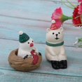 thumbnail image 2 of Modelo de estatuilla de pingüino de oso de dibujos animados de decoración de micro paisaje de decoración de, 2 of 9