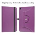 thumbnail image 6 of Labanema Compatible with Lenovo Tab M10 Plus 3rd Gen Case,360 Degree Rotary Stand Cover for Lenovo Tab M10 Plus 3rd Gen TB125FU 10.6" Tablet(Not fit M10 Plus Gen 2),Purple, 6 of 6