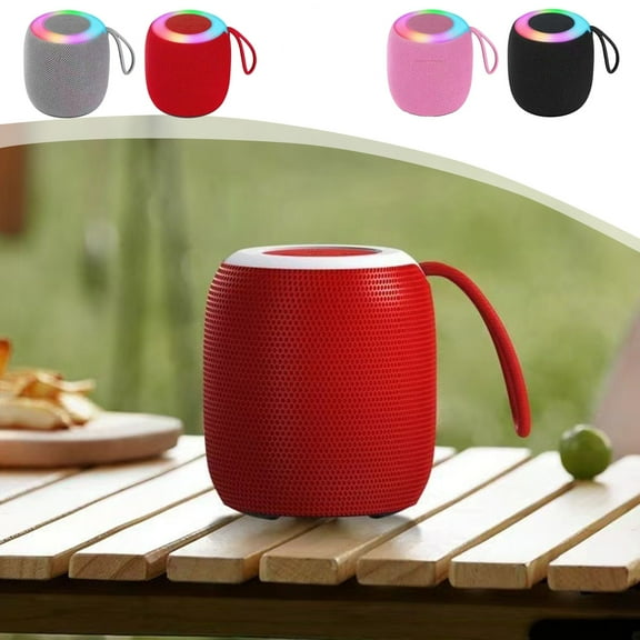 Viflosae Speaker Bluetooth Speaker Waterproof Wireless Bluetooth Audio Heavy Subwoofer Outdoor Portable Car Household Desktop Small Mini Speaker for Home , TV, and Movie Watching