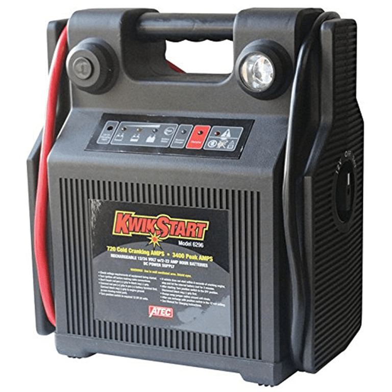 Associated 6296 - ATEC Kwikstart, 12/24V 720/360 CCA, 44/22AH