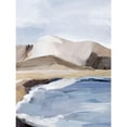 thumbnail image 3 of Warren, Annie 19x24 Black Modern Framed Museum Art Print Titled - Calm Blue Coast II, 3 of 5