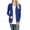 Mid Navy, variant on Womens V Neck Snap Button Long Sleeve Knit Cardigan