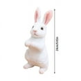thumbnail image 2 of Adorable Realistic Rabbit Toy Soft And Cuddly Bunny Doll For Kids For Comfort And Sleep Ideal For Toddlers And Preschoolers, 2 of 3