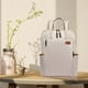 thumbnail image 4 of Mujeres Hombres Daypack Laptop Mochila Mochilas elegantes de negocios de jinwen Mochila para ordenador portátil para mujer, 4 of 8