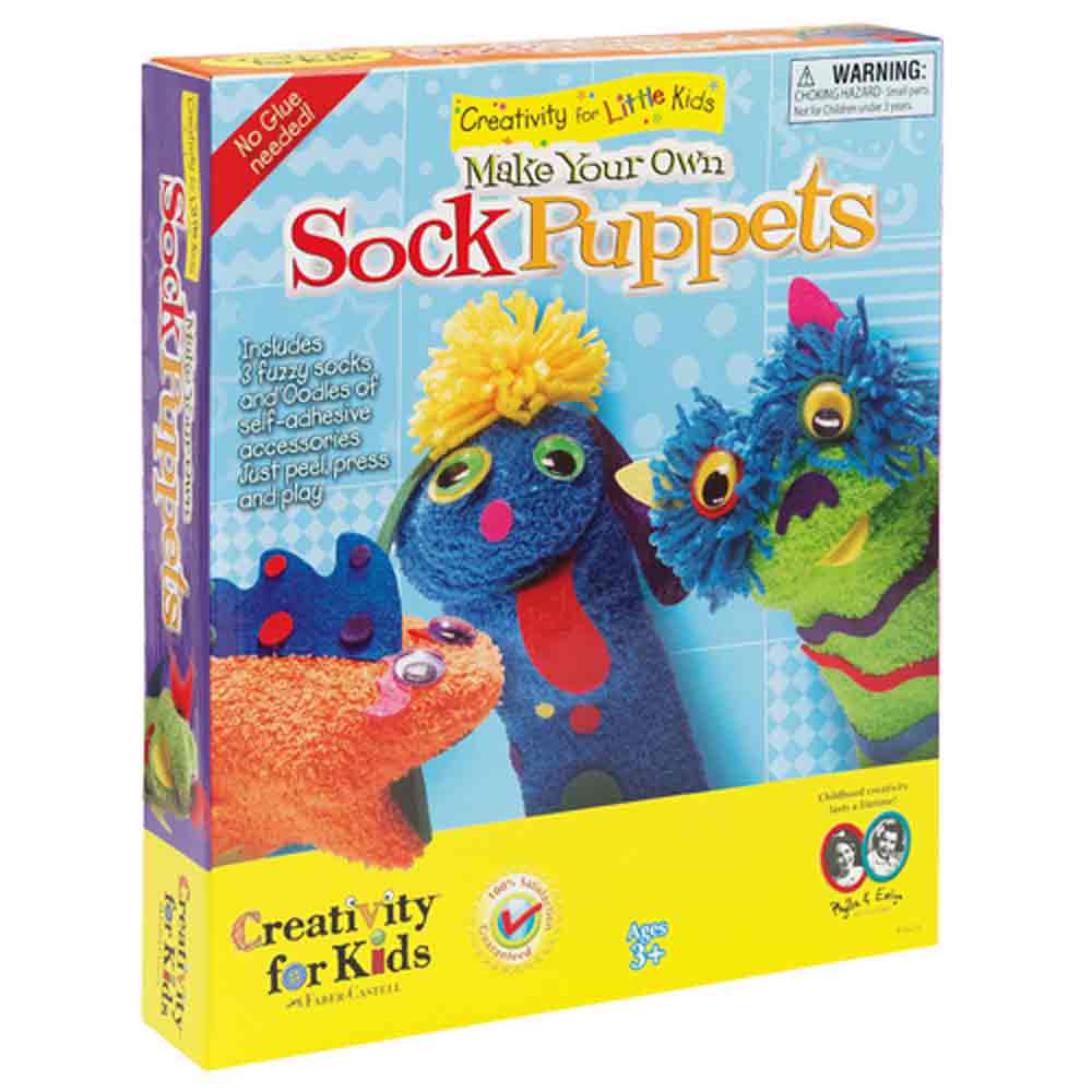 Creativity for Kids Make Your Own Sock Puppets