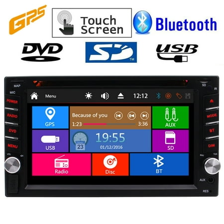 WinCE Operating System EinCar GPS Capacitive TouchScreen Car Stereo Electronics Multimedia In Dash Video CD Car PC Head Unit Auto DVD Player Autoradio MP3 MP4 Double Din Radio Aux RDS+Reversing