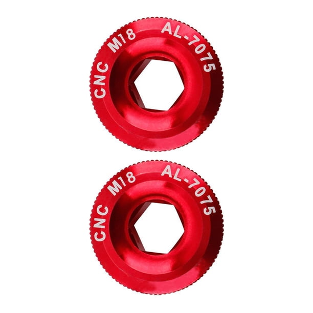 Advancent 2 piezas tornillo de manivela M18 perno de bicicleta de montaña reemplazo para Prowheel Type10 NO10