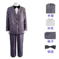 thumbnail image 3 of Disfraz de Morticia de Gomez Addams, disfraz de Anime, traje de carnaval, abrigo, camisa, pantalón, corbata, traje, uniforme de fiesta, 3 of 5