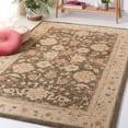 thumbnail image 2 of SAFAVIEH Anatolia Sierra Floral Wool Area Rug, Olive Grey/Beige, 4' x 6', 2 of 11
