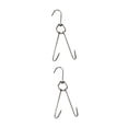 thumbnail image 1 of 2 Pedazos Gancho para Carnicero Ganchos para Carne de material acero Inoxidable Ganchos para Colgar para Punta Afilada para Carnicería 34cm, 1 of 9